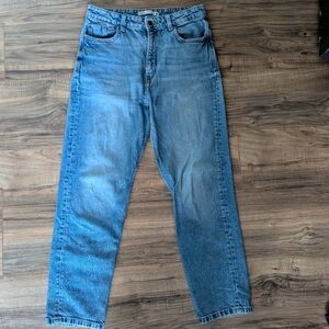 Zara High Rise Straight Jean